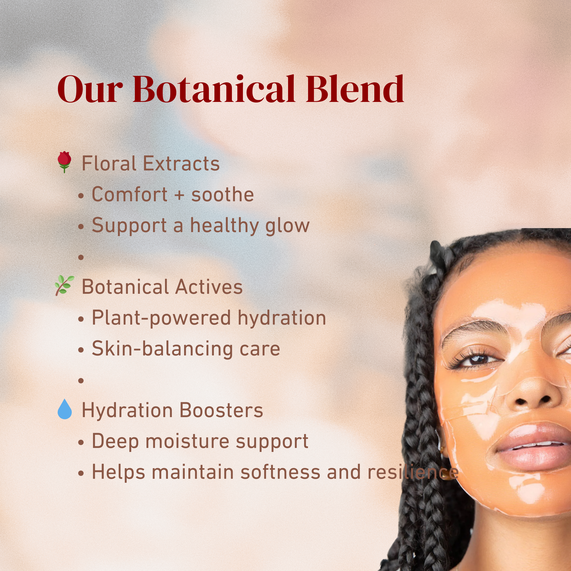 Rose Revival Hydrogel Face Mask- 1 Mask