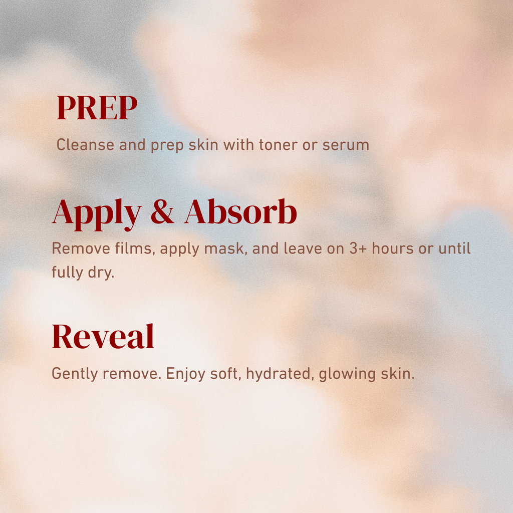 Rose Revival Hydrogel Face Mask- 1 Mask