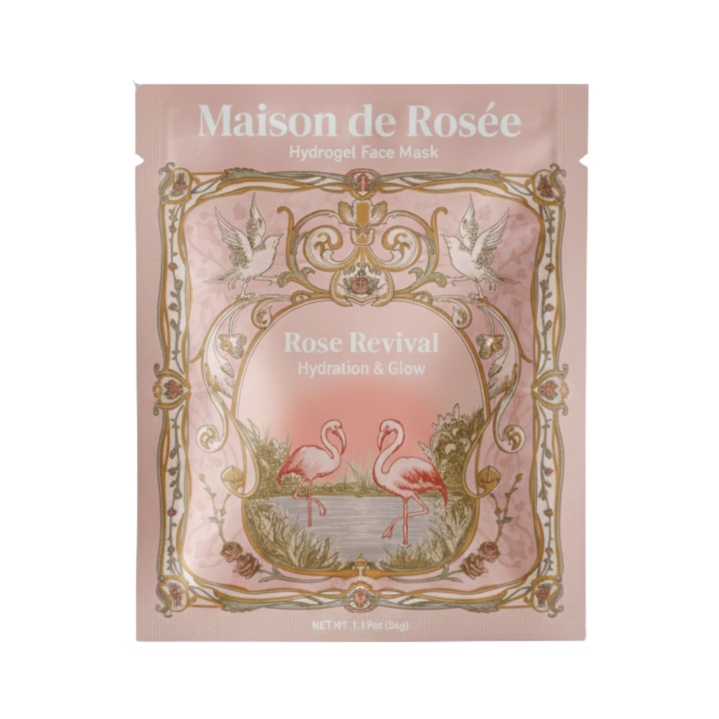 Rose Revival Hydrogel Face Mask- 1 Mask